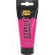 KREUL akrylová farba SOLO GOYA - 100 ml - v tube - fluorescenčná ružová