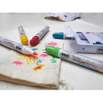 KREUL Textil Marker medium Junior 5er Set
