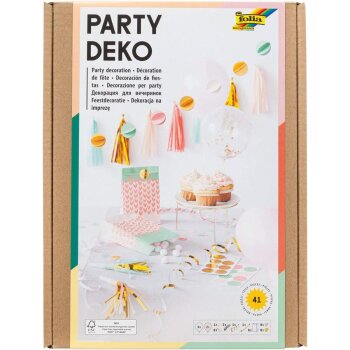 folia Party-Dekobox "Girls", 28-teilig