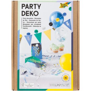 folia Party-Dekobox "Boys", 28-teilig