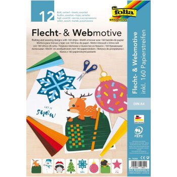 folia Flecht- & Webmotive Set "XMAS", DIN...