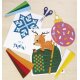 folia Flecht- & Webmotive Set "XMAS", DIN A4, 12 Blatt