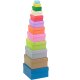 folia Geschenkboxen "Eckig", 12 Stück Größen/Farben sortiert