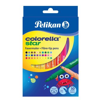 Pelikan colorella star fixky - 30 rôznych farieb