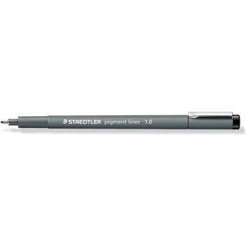 STAEDTLER pigment liner - čierny - 1,00 mm