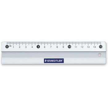 STAEDTLER Mars 563 Aluminium Lineal 15cm