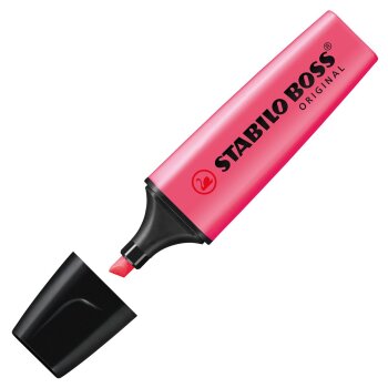 Textmarker - STABILO BOSS ORIGINAL - Einzelstift - pink