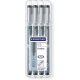STAEDTLER pigment liner - čierny - 4 ks