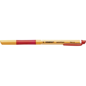 Tintenroller - STABILO pointVisco - Einzelstift - rot