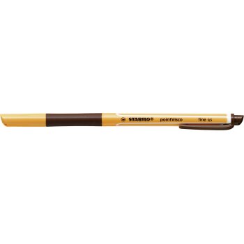 Tintenroller - STABILO pointVisco - Einzelstift - braun