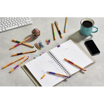 Tintenroller - STABILO pointVisco - Einzelstift - braun
