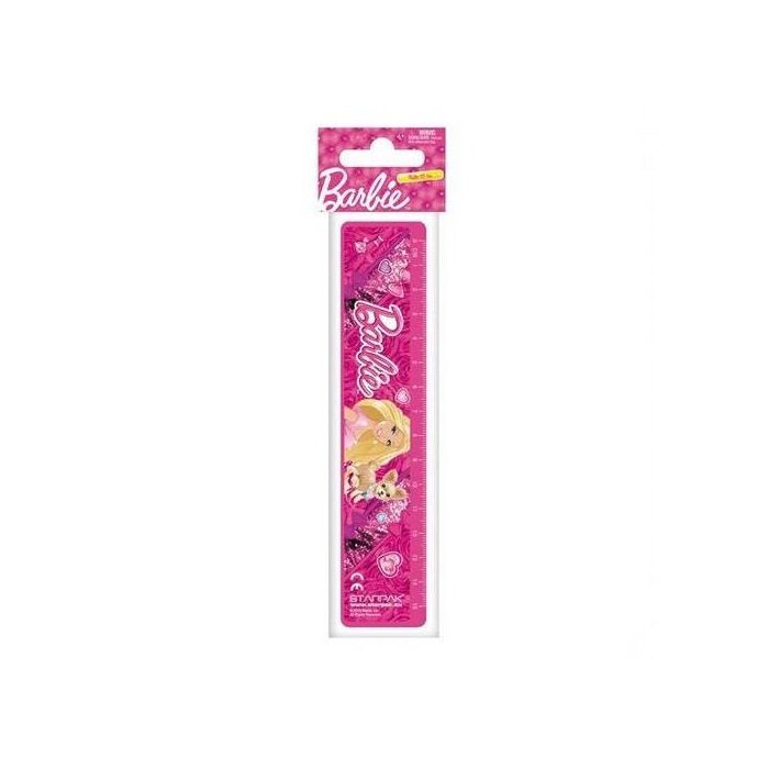 STARPAK pravítko - 15 cm - "Barbie pink"