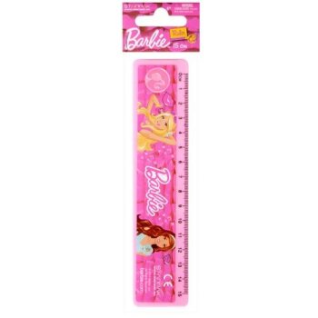 STARPAK pravítko - 15 cm - "Barbie rosa"