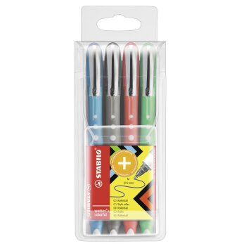 STABILO worker + colorful - atramentový roller - M...