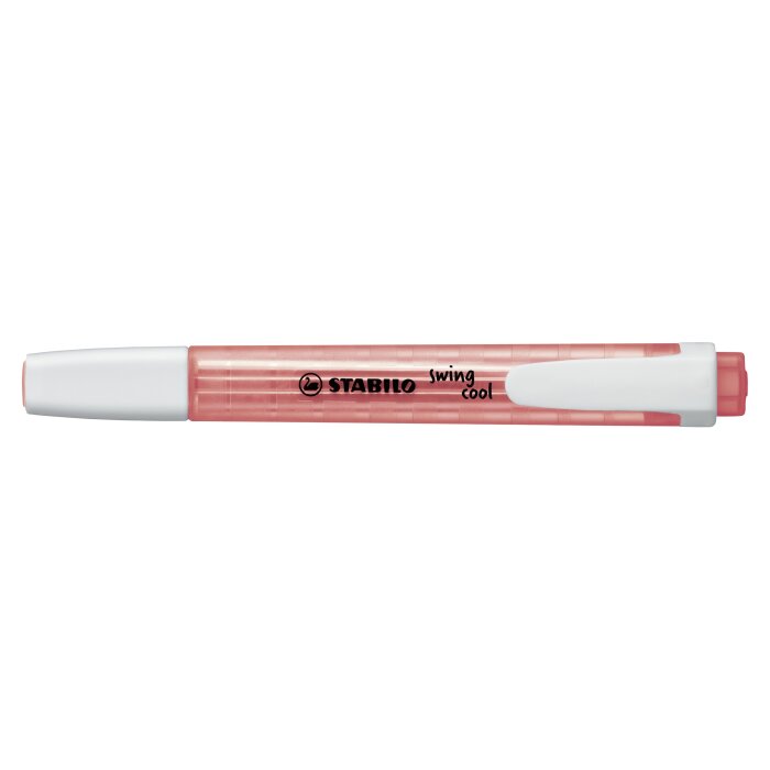 Textmarker - STABILO swing cool - Einzelstift - rot