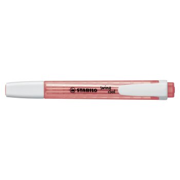 Textmarker - STABILO swing cool - Einzelstift - rot