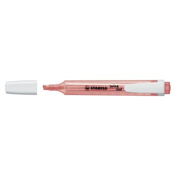 Textmarker - STABILO swing cool - Einzelstift - rot
