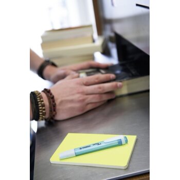 Textmarker - STABILO swing cool - Einzelstift - türkis