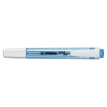 Textmarker - STABILO swing cool - Einzelstift - blau