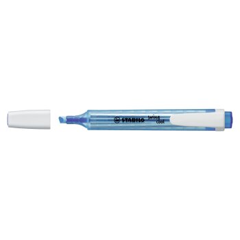 Textmarker - STABILO swing cool - Einzelstift - blau