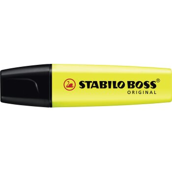 Textmarker - STABILO BOSS ORIGINAL - 8er Pack - mit 8 verschiedenen Farben
