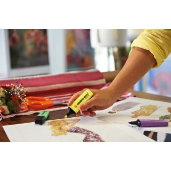Textmarker - STABILO BOSS ORIGINAL - 8er Pack - mit 8 verschiedenen Farben