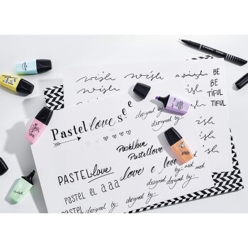 STABILO BOSS MINI Pastellove - samostatný zvýrazňovač - pastelovo broskyňová