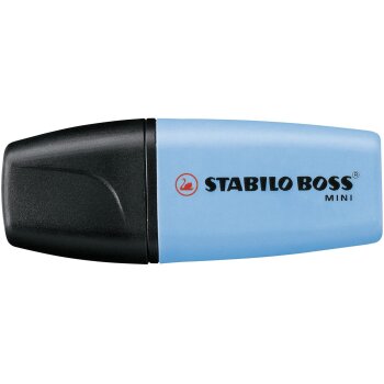 Textmarker - STABILO BOSS MINI - Einzelstift - blau