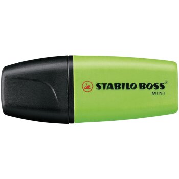 Textmarker - STABILO BOSS MINI - Einzelstift - grün