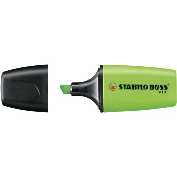 Textmarker - STABILO BOSS MINI - Einzelstift - grün