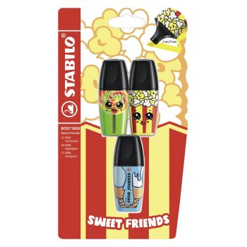 STABILO BOSS MINI Sweet Friends Edition -...