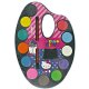 Farbpalette - Wassermalfarben 12 Farben "Hello Kitty"