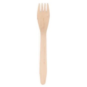 PAPSTAR Holz-Gabeln "pure", Länge: 165 mm,...