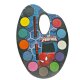 Paleta s vodovými farbami - 12 farieb - Spiderman