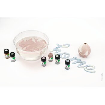 Marabu Sada mramorovacích farieb Easy Marble Pastel 6 x 15 ml