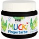 KREUL MUCKI prstová farba - čierna - 150 ml
