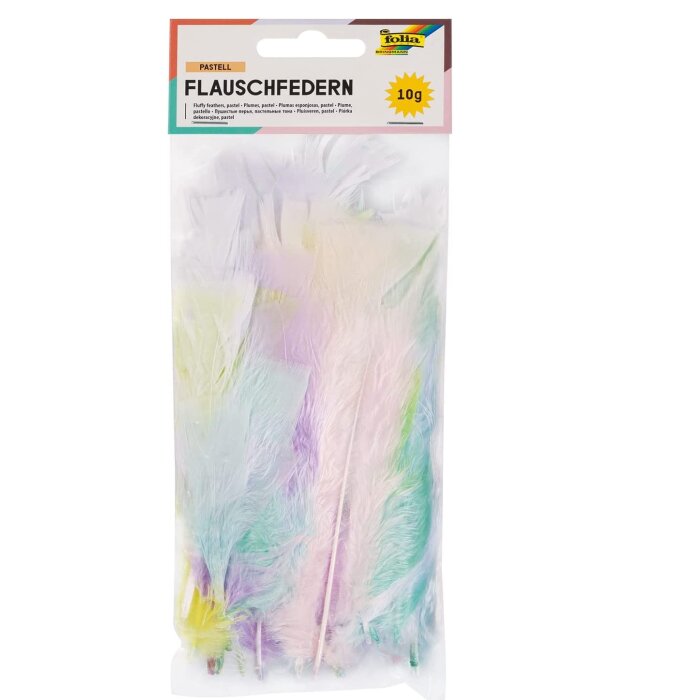 folia mäkké pierka, 10 g, pastelové farby