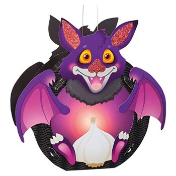 folia Laternen-Bastelset "Fledermaus"