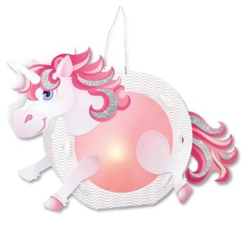folia Laternen-Bastelset "Einhorn"