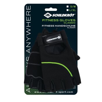 SCHILDKRÖT Fitness-Rukavice Classic, veľkosť S-M