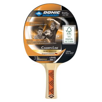 DONIC SCHILDKRÖT Tischtennisschläger Champs...