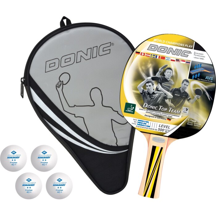 DONIC SCHILDKRÖT Tischtennis Geschenkset Top Team 500