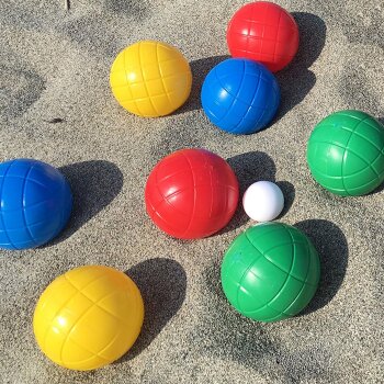 SCHILDKRÖT Fun Boccia Set, Kunststoff, farbig