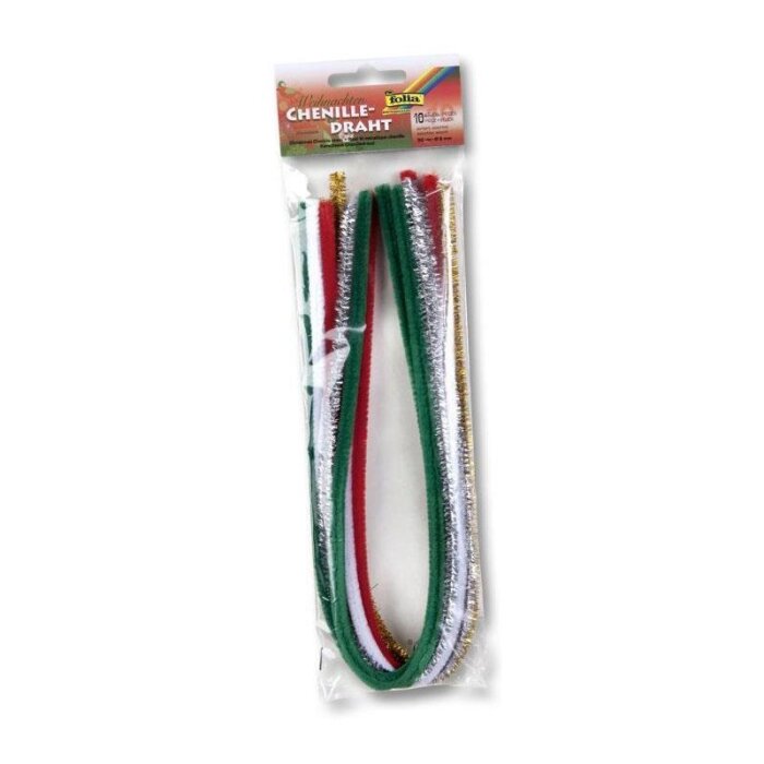 folia Chenilledraht (Pfeifenputzer), Weihnachten