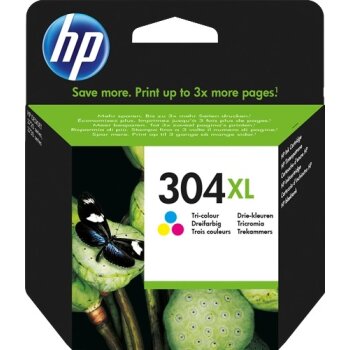 HP 304 XL farebná atramentová...