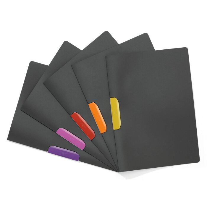 DURABLE DURASWING Color Cliphefter DIN A4 5er Set