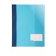 DURABLE Sichthefter DIN A4+ mit Beschriftungsfenster blau