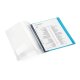 DURABLE Sichthefter DIN A4+ mit Beschriftungsfenster blau