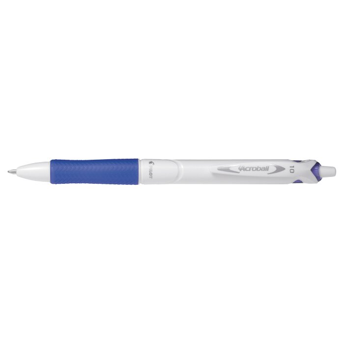 PILOT Druckkugelschreiber ACROBALL PURE WHITE 10, blau