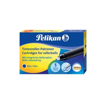 Pelikan Tintenroller-Patronen für Pelikano, Twist...